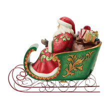 Load image into Gallery viewer, Jim Shore - 'Dashing Through the Snow' Santa