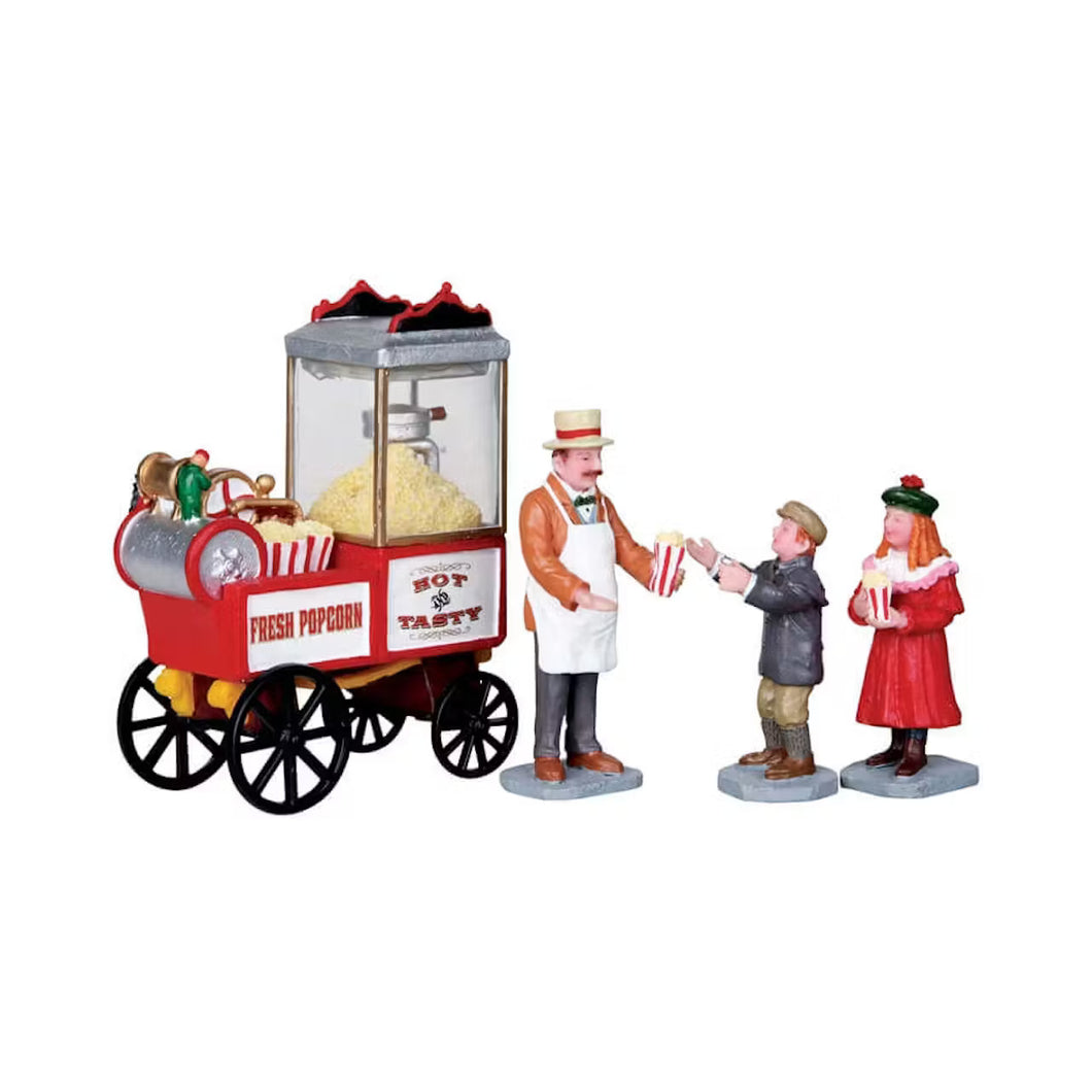 LEMAX 2025 PRE-ORDER Popcorn Seller, Set Of 4