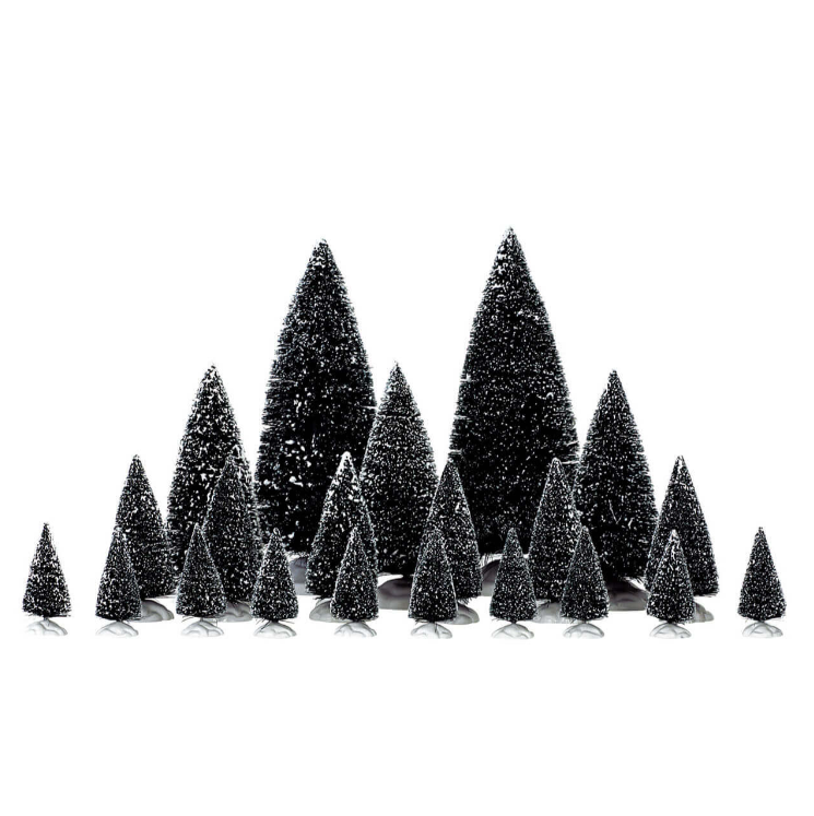 Assorted Pine Trees - 21 Pack