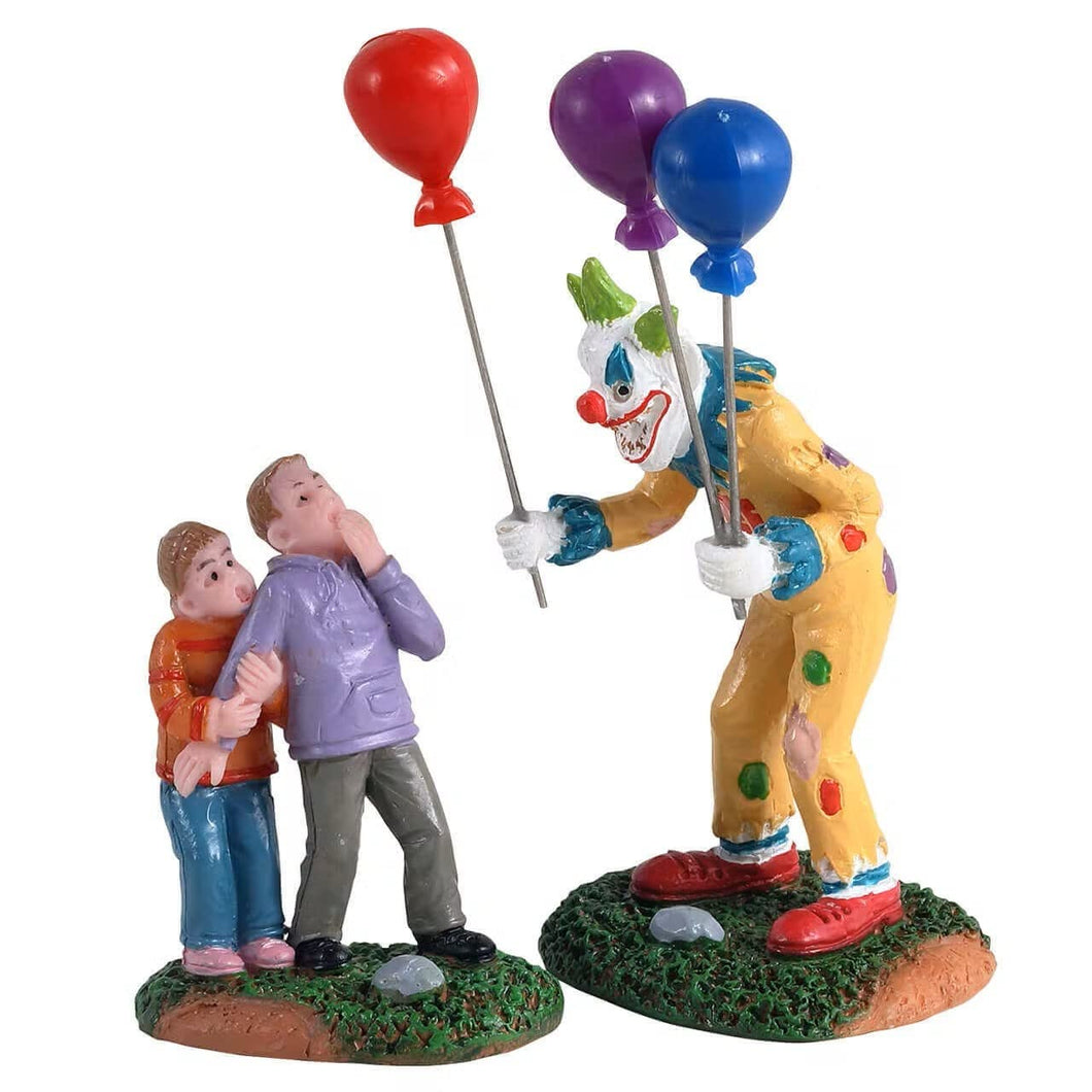 LEMAX Creepy Balloon Seller