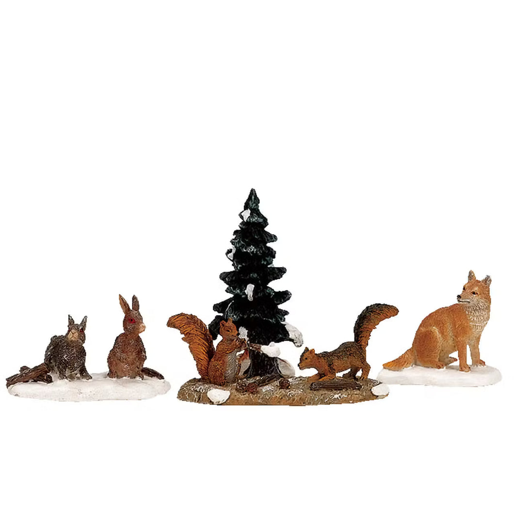 LEMAX 2025 PRE-ORDER Woodland Animals, Set Of 4
