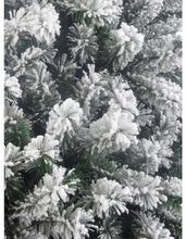 Load image into Gallery viewer, 7ft North Star Flocked Tree -  PICK UP ONLY
