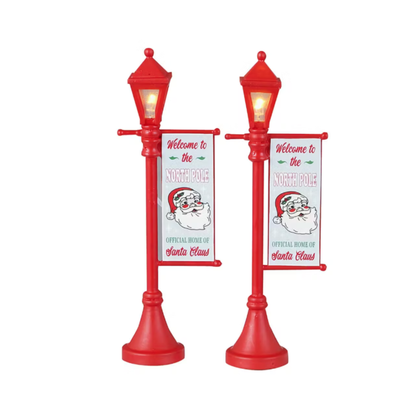 LEMAX 2025 PRE-ORDER North Pole Lamppost