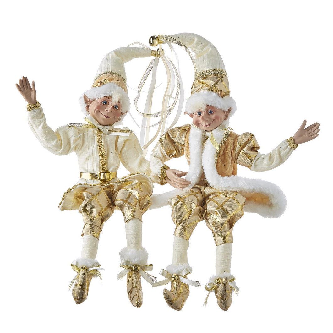 RAZ - Gold Posable Elf