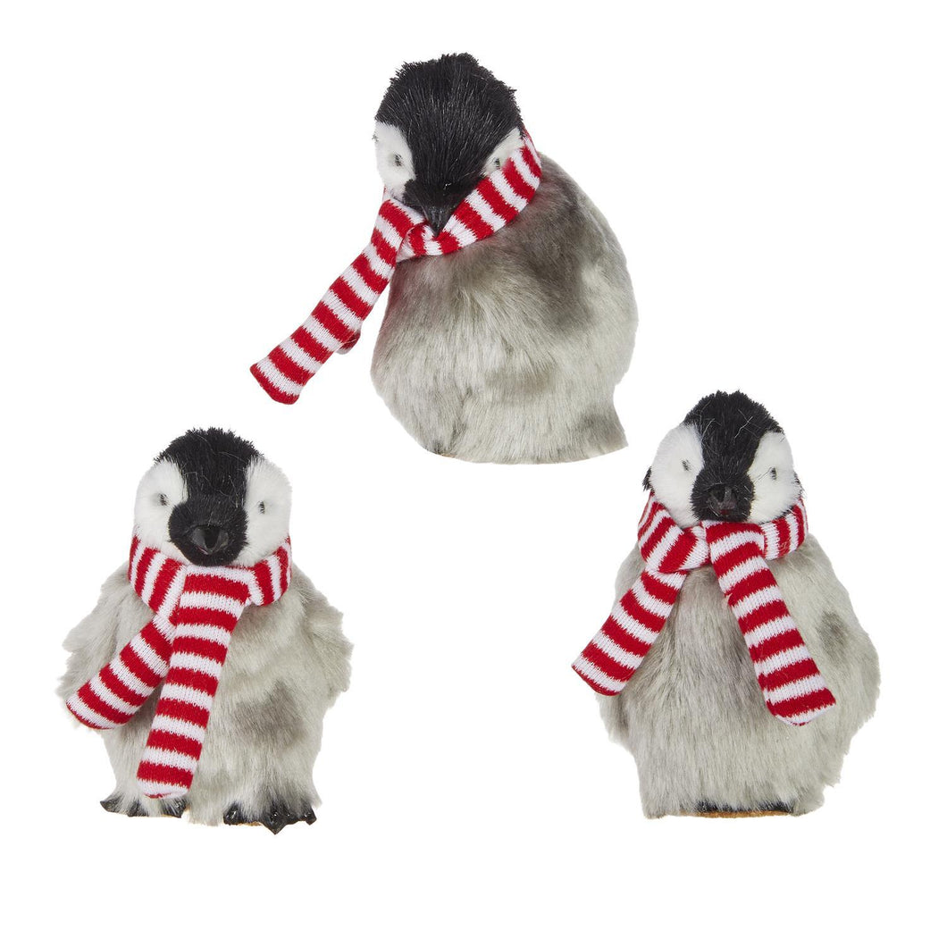 RAZ- Penguin With Scarf Hanging ornament