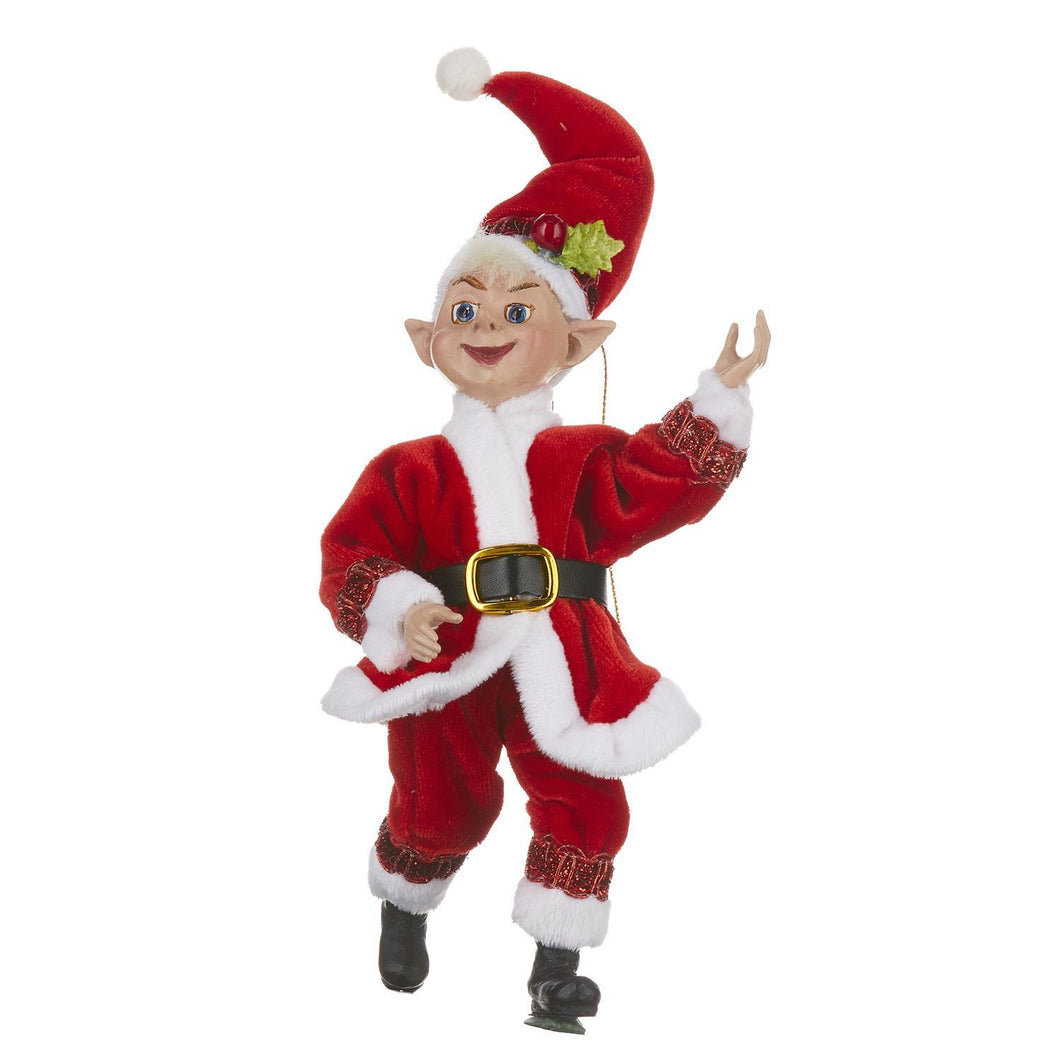 RAZ - Red Posable Elf