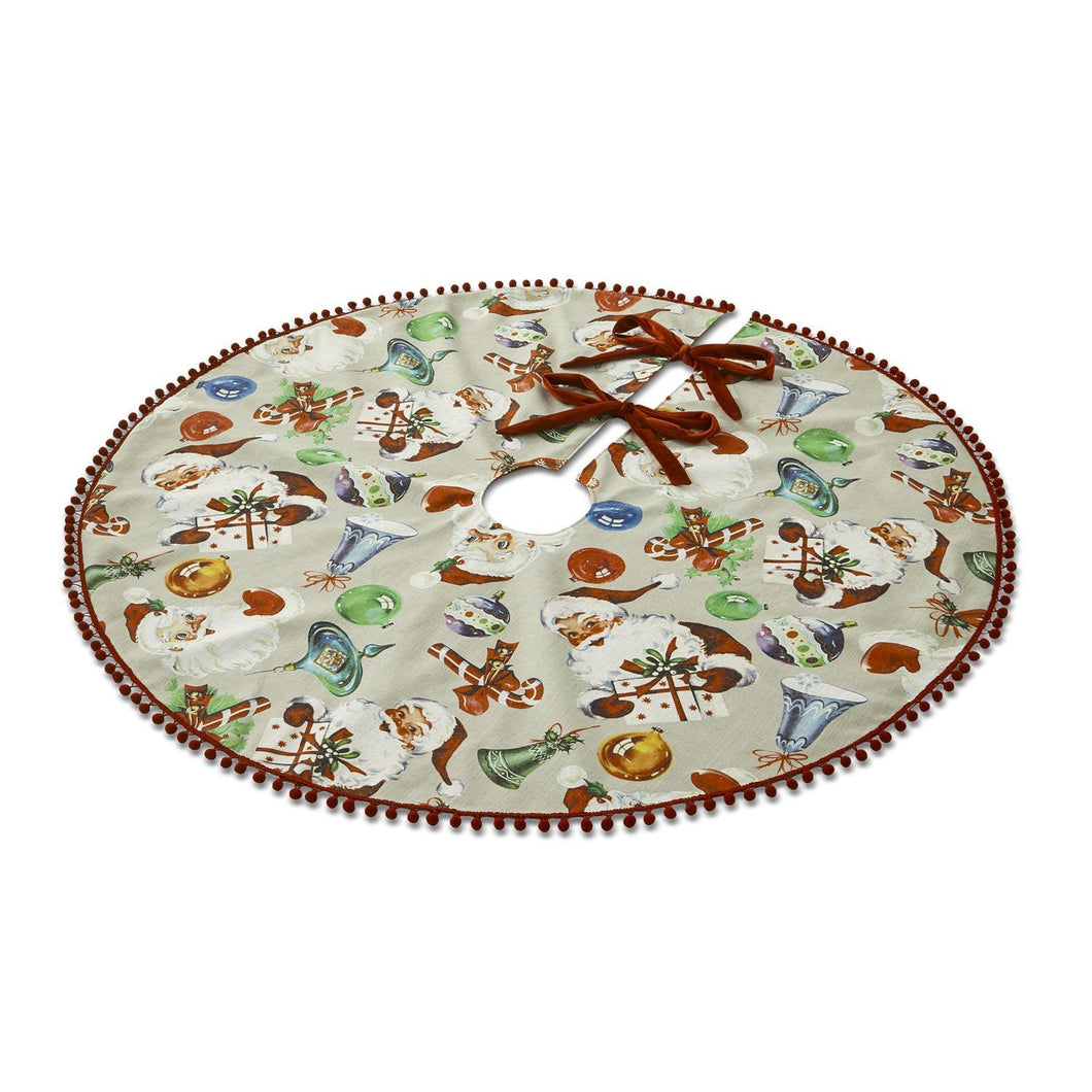 RAZ - Vintage Santa Tree Skirt