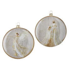 Load image into Gallery viewer, RAZ Angel and Holy Family Hanging Ornament - 2 Assorted
