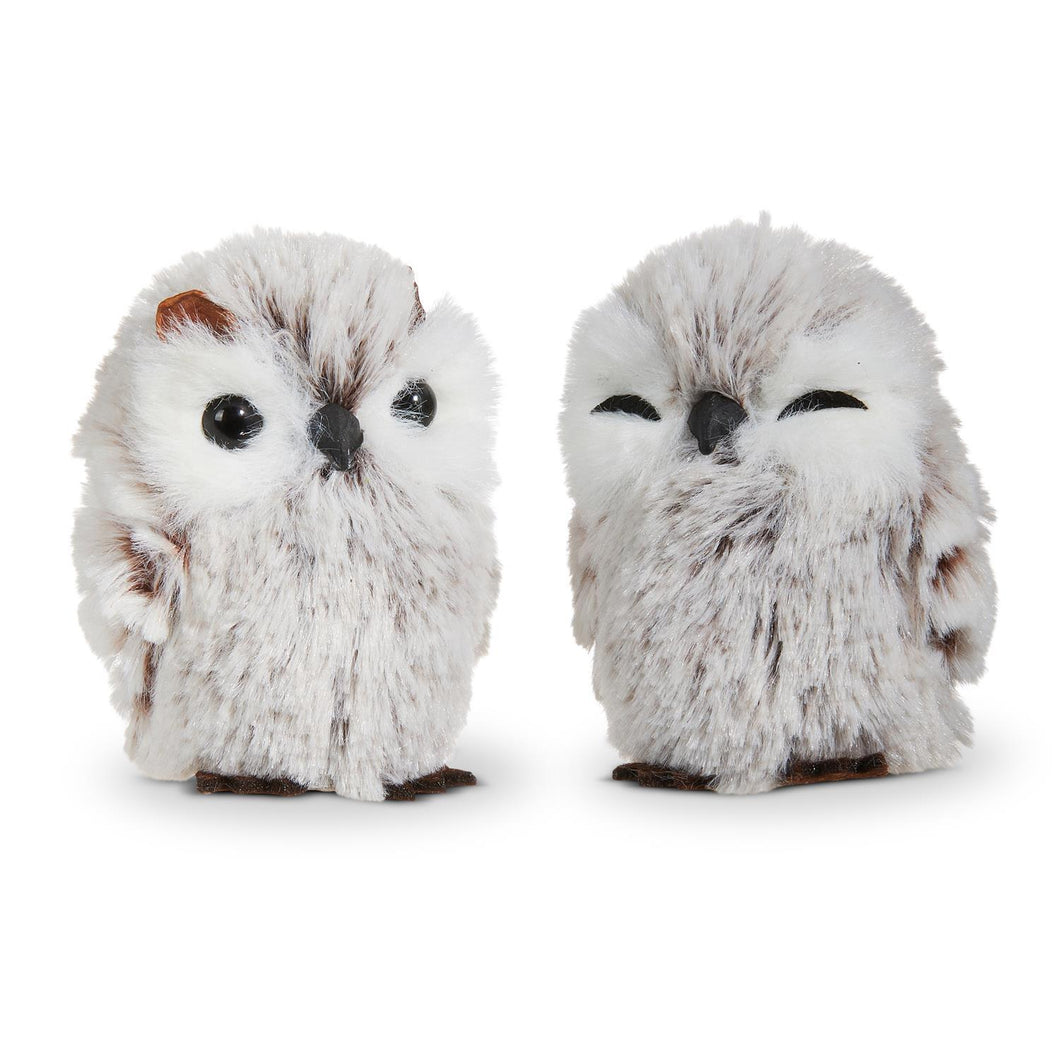 RAZ - Grey Owl Hanging Ornament