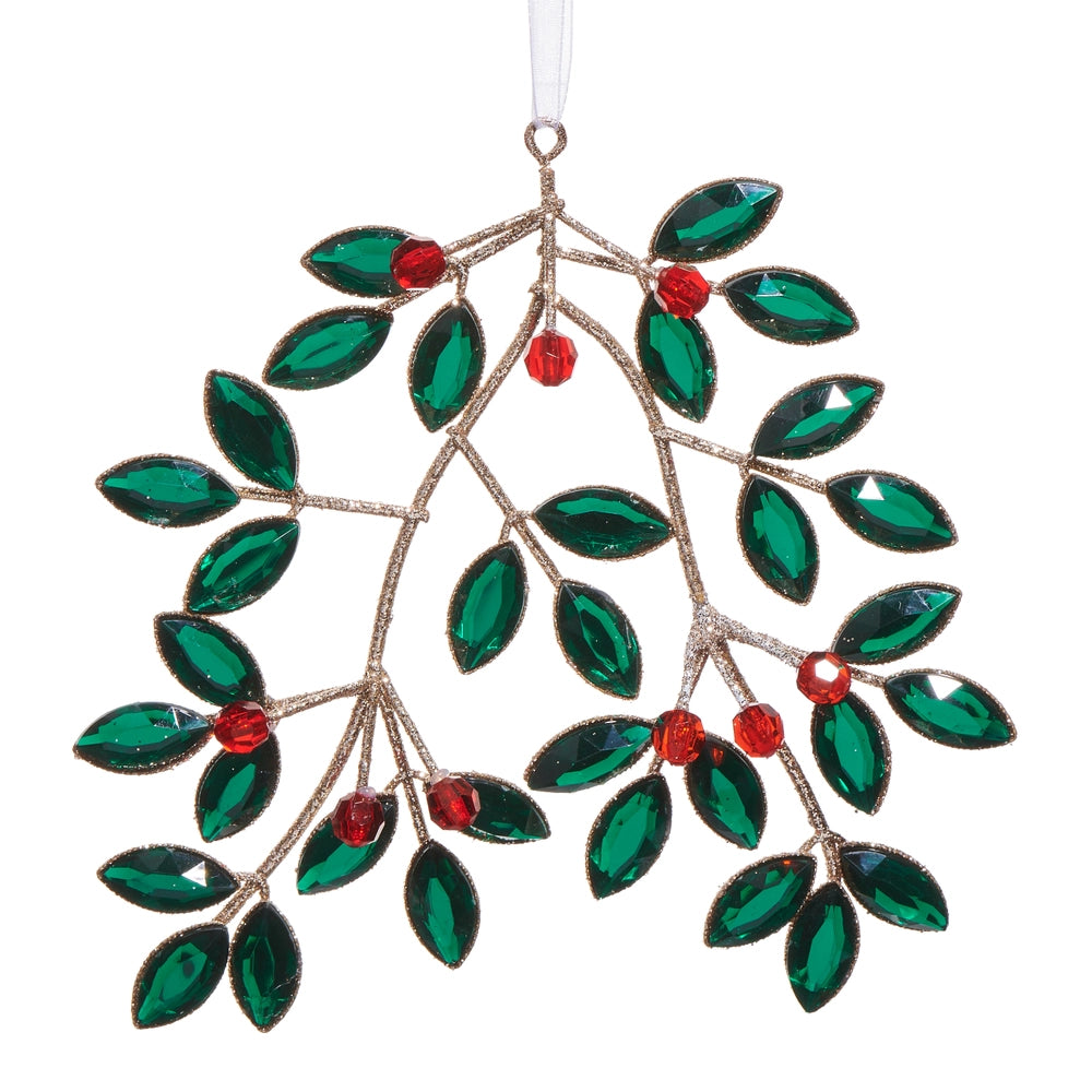 Raz- Jeweled Vine Hanging Ornament