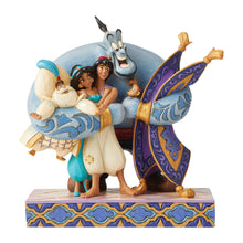 Load image into Gallery viewer, Jim Shore Disney Traditions, &quot;Group Hug&quot; Aladdin
