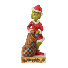 Load image into Gallery viewer, Grinch by Jim Shore -  2-Sided Naughty/Nice
