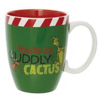 Load image into Gallery viewer, Grinch Mug- Cuddly As A Cactus
