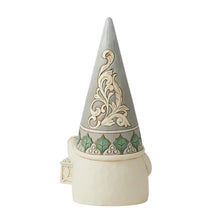 Load image into Gallery viewer, Jim Shore- White Woodland Gnome With Lantern
