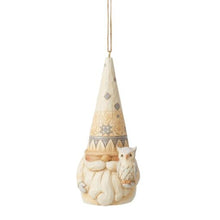 Load image into Gallery viewer, Jim Shore - White Woodland Gnome Hanging Ornament
