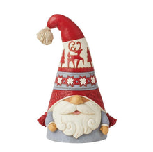 Load image into Gallery viewer, Jim Shore-Gnome with Reindeer Flap Hat
