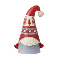 Load image into Gallery viewer, Jim Shore-Gnome with Reindeer Flap Hat
