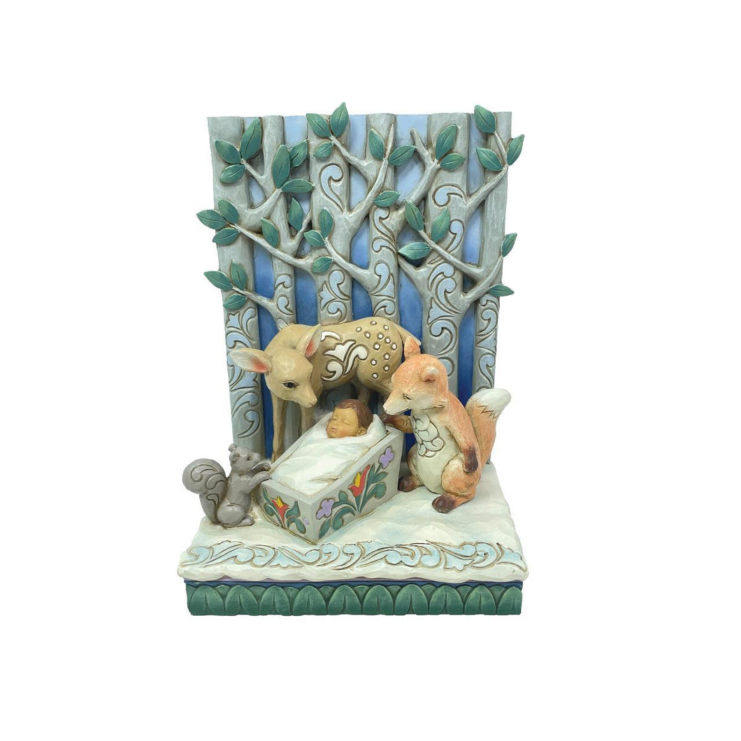 Jim Shore - Baby Jesus with Animals