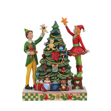 Load image into Gallery viewer, Elf by Jim Shore - Buddy &amp; Jovie Decorating Tree
