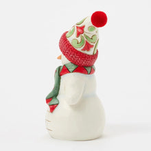 Load image into Gallery viewer, Jim Shore - Pint Sized Snowman with Dog &amp; Scarf
