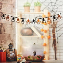 Load image into Gallery viewer, Glitter Spider Bunting
