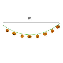Load image into Gallery viewer, Pumpkin Bunting
