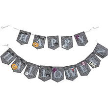 Load image into Gallery viewer, Happy Halloween Banner
