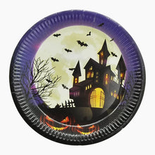 Load image into Gallery viewer, Haunted Castle Party Plates
