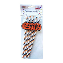Load image into Gallery viewer, Halloween Pumpkin Straws
