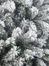 Load image into Gallery viewer, 8ft Slim North Star Flocked Tree -  PICK UP ONLY
