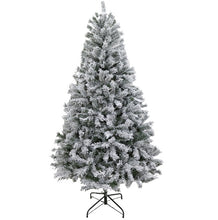 Load image into Gallery viewer, 7ft North Star Flocked Tree -  PICK UP ONLY
