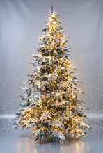 Load image into Gallery viewer, 7ft Pre-Lit Flocked Tree with 6670 Lights -  PICK UP ONLY
