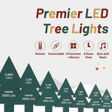 Load image into Gallery viewer, 500 LED Multicolour Connectable Tree Lights
