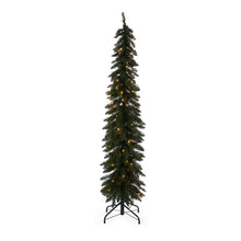 Load image into Gallery viewer, 5.5ft Scandinavian Slim Fir Tree- Green- PICK UP ONLY
