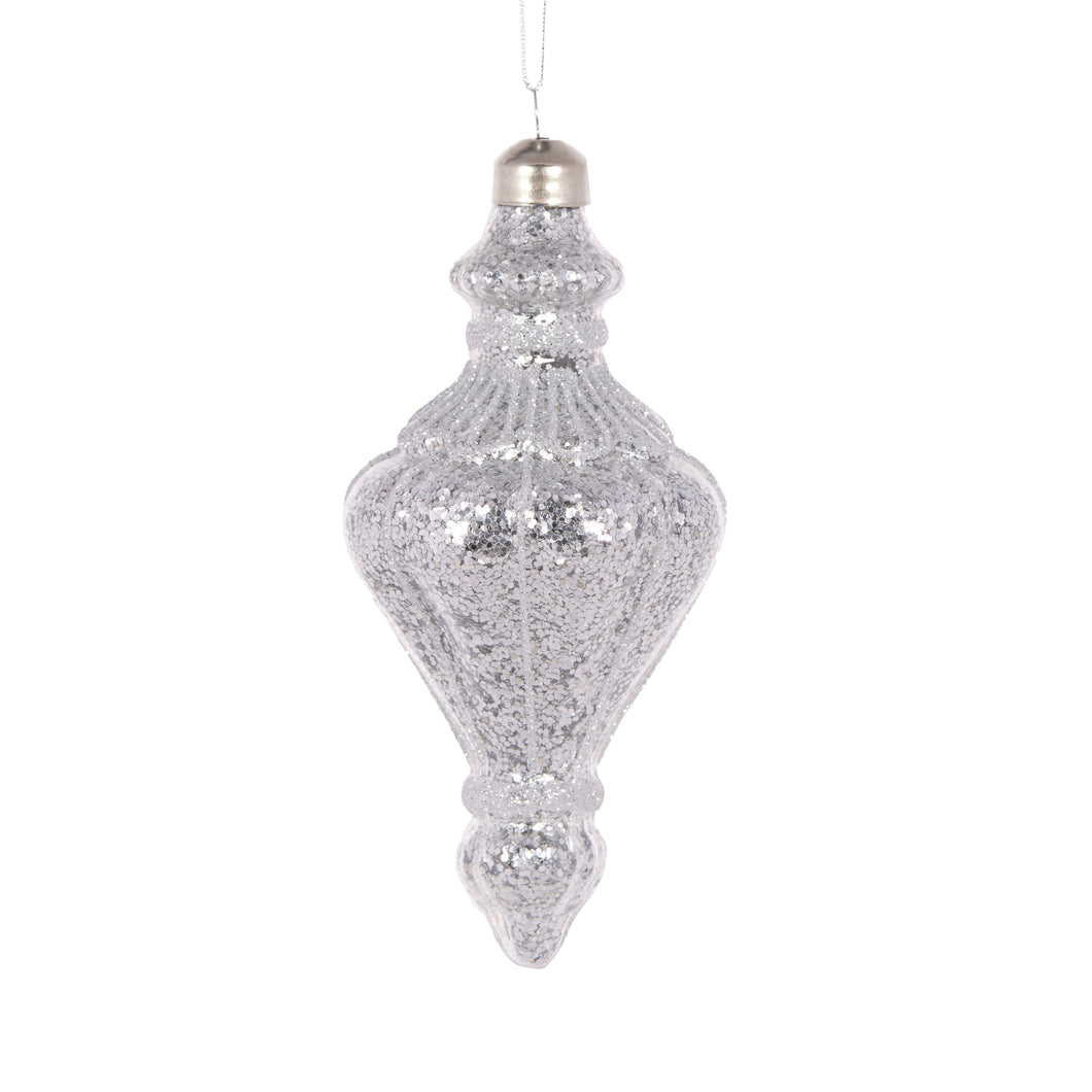 Silver Imperial Hanging Ornament