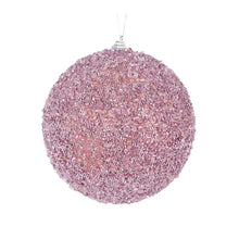 Load image into Gallery viewer, XL Pink Crystals Bauble
