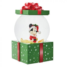 Load image into Gallery viewer, Mickey Christmas Gift Snow Globe
