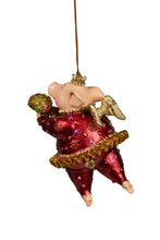 Load image into Gallery viewer, Red Flying Pig Ornament
