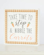 Load image into Gallery viewer, Nibble The Carrots Easter Sign
