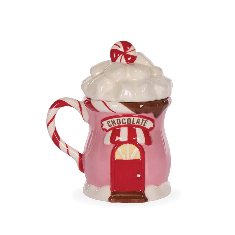 Hot Chocolate Store Mug With Lid