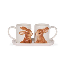 Load image into Gallery viewer, Ceramic Bunnies Mug Set
