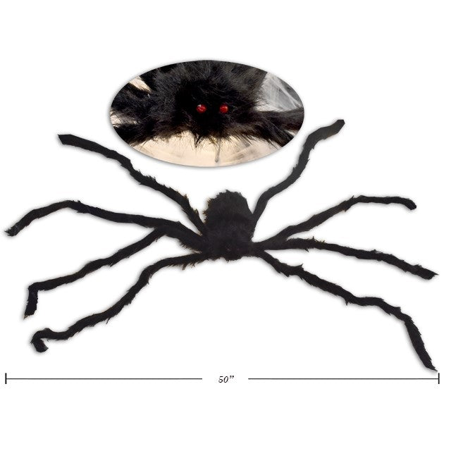 Large Spooky Spider With Red Eyes