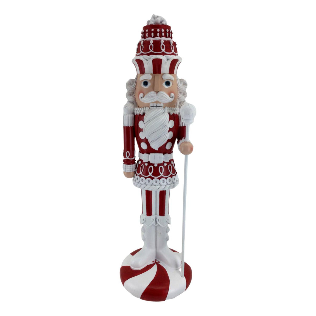 Red and White Nutcracker 55cm