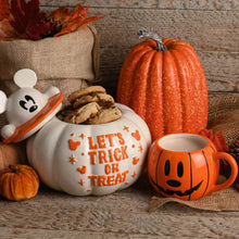 Load image into Gallery viewer, Halloween Trick or Treat Mickey Ghost Jar
