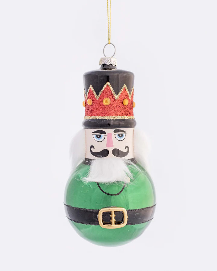 Traditional Nutcracker  - Hanging Ornament