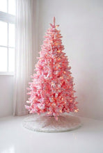Load image into Gallery viewer, 7.5ft Pre-lit Fiesta Pink Tree  - PICK UP ONLY
