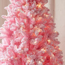 Load image into Gallery viewer, 7.5ft Pre-lit Fiesta Pink Tree  - PICK UP ONLY
