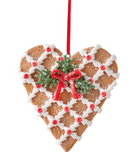 Load image into Gallery viewer, RAZ Holiday Gingerbread Hanging Ornament - 4 Assorted
