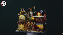 Load and play video in Gallery viewer, LEMAX 2026 PRE-ORDER  The Holly Jolly Chocolatier &amp; Mrs. Claus Coffee Shop

