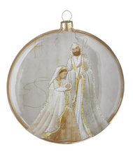 Load image into Gallery viewer, RAZ Angel and Holy Family Hanging Ornament - 2 Assorted
